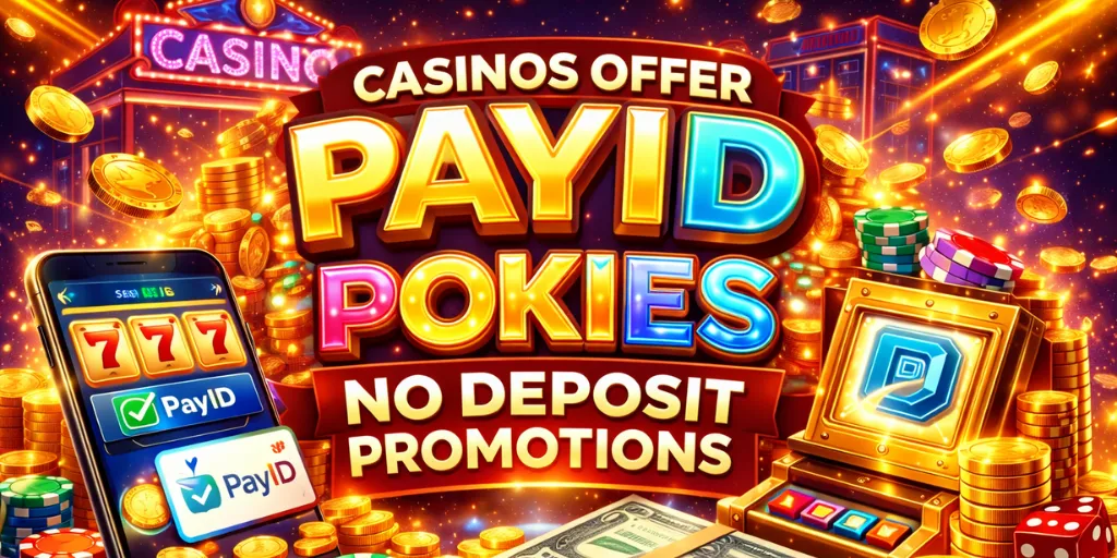 Casinos Offer PayID Pokies No Deposit Promotions
