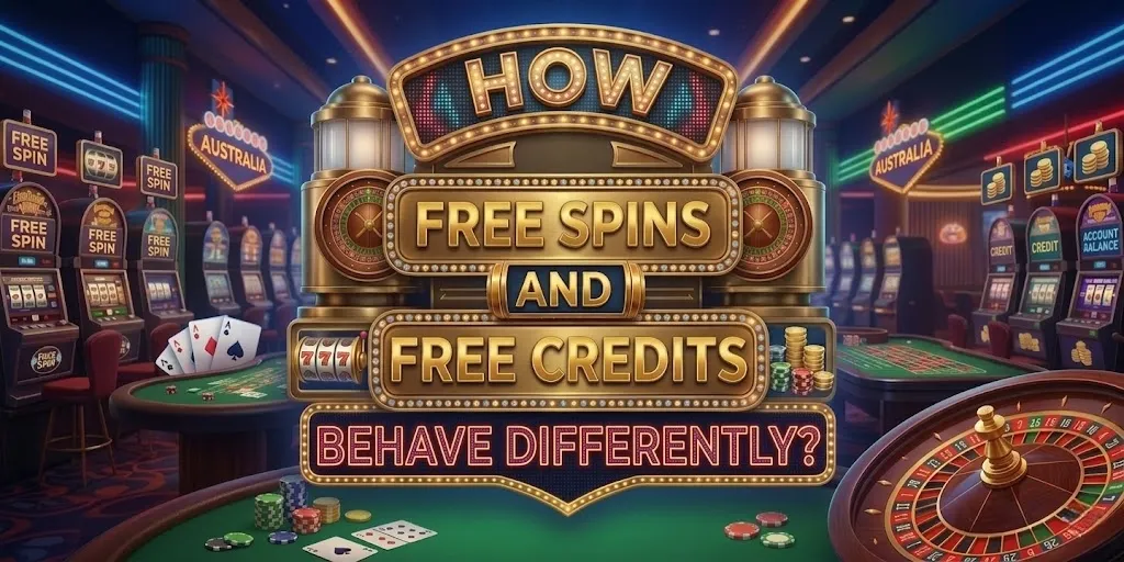 How Free Spins And Free Credits Behave Differently