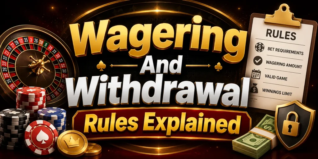 Wagering And Withdrawal Rules Explained