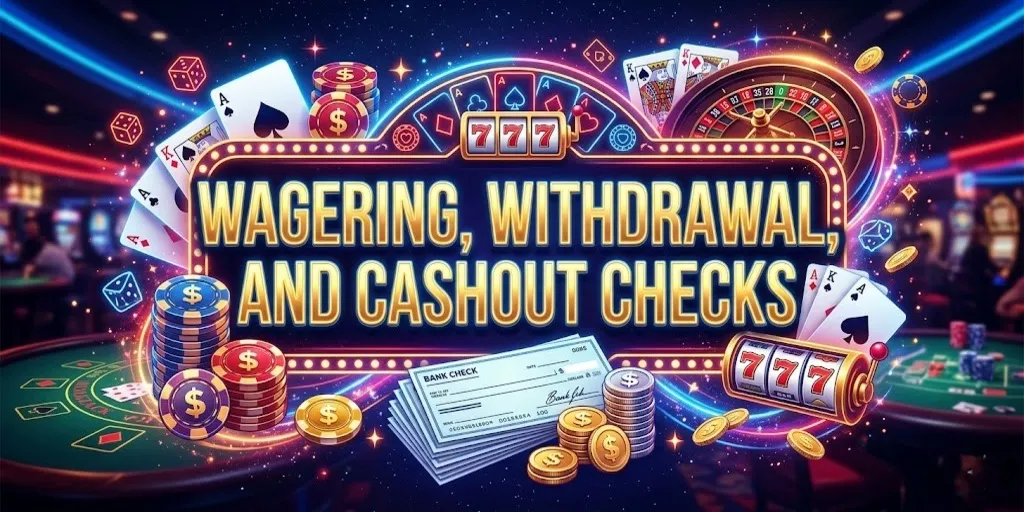 Wagering, Withdrawal, And Cashout Checks