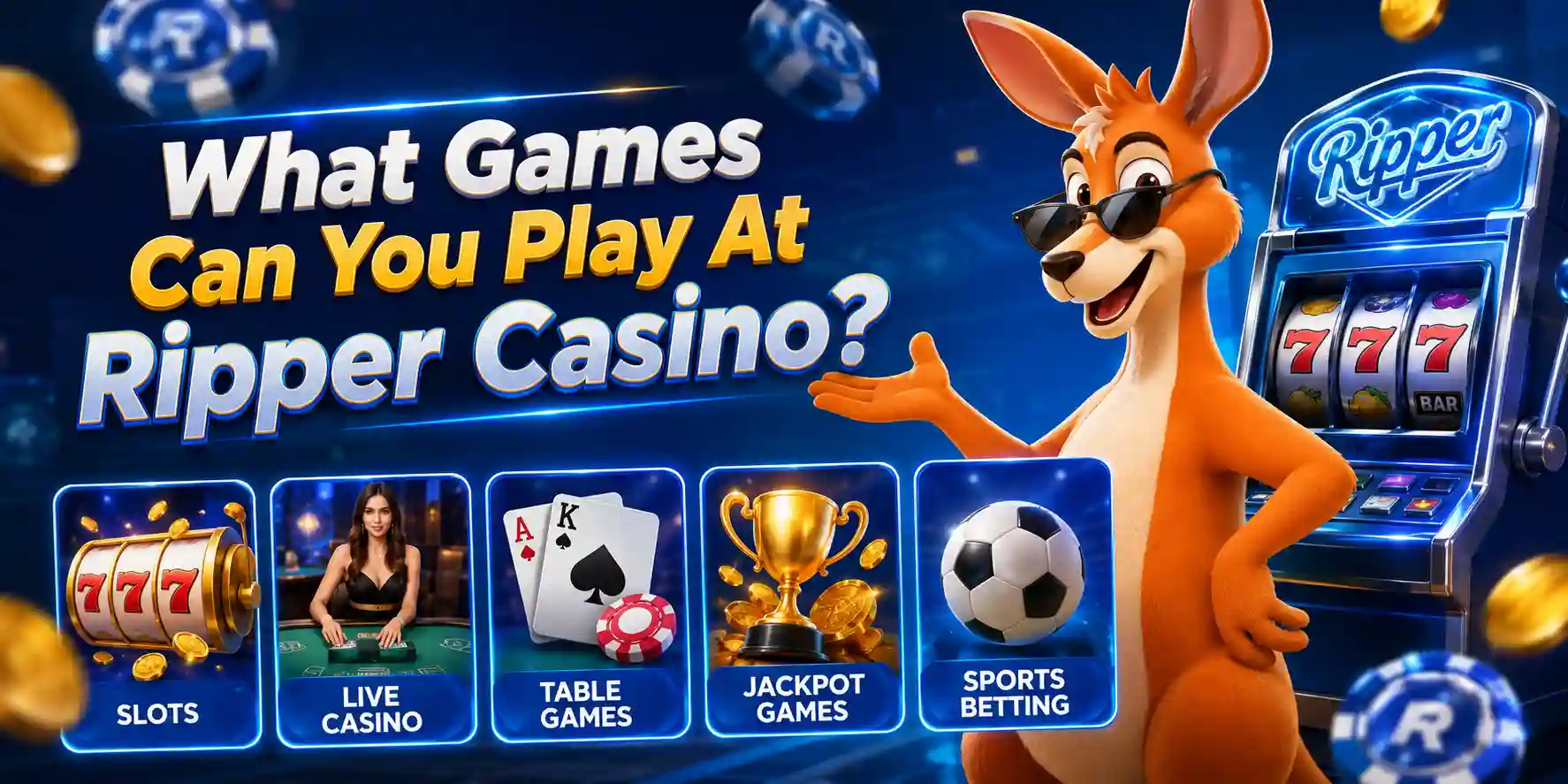 What Games Can You Play At Ripper Casino