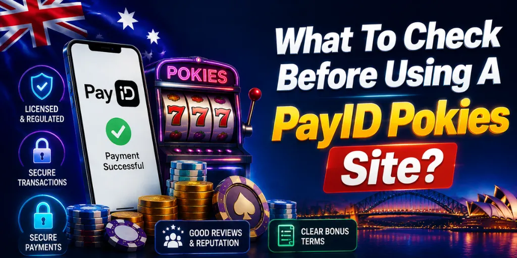 What To Check Before Using A PayID Pokies Site
