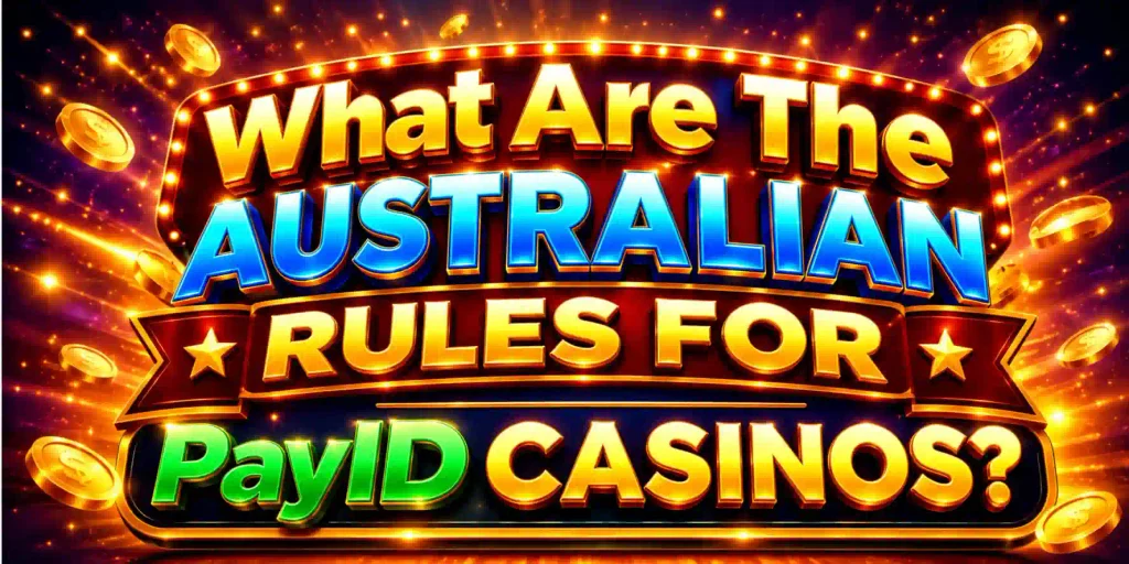 What Are The Australian Rules For PayID Casinos
