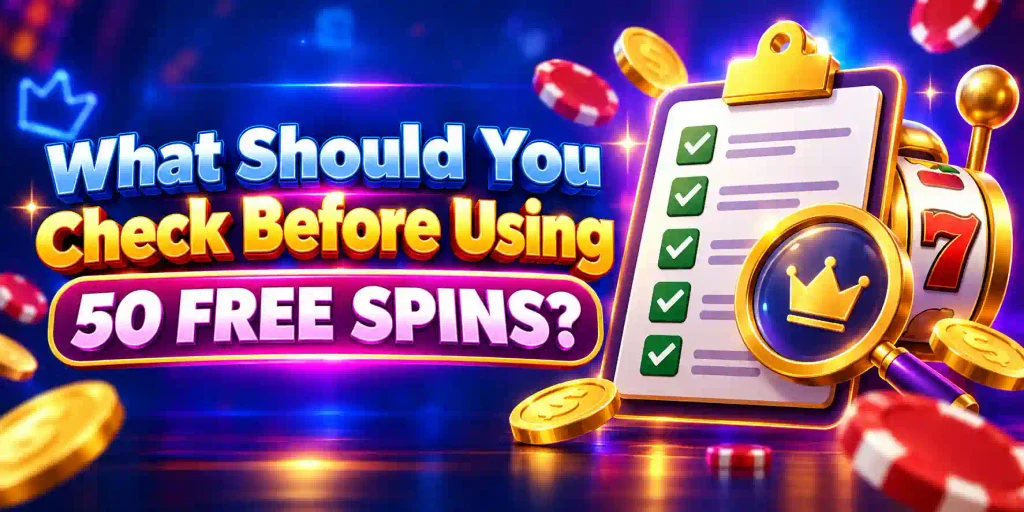 What Should You Check Before Using 50 Free Spins