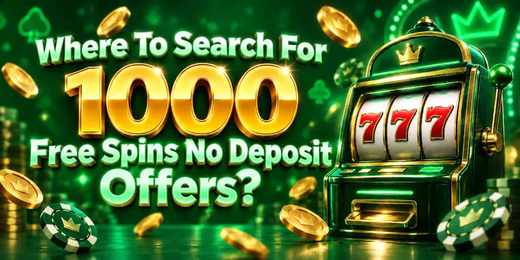 Where To Search For 1000 Free Spins No Deposit Offers